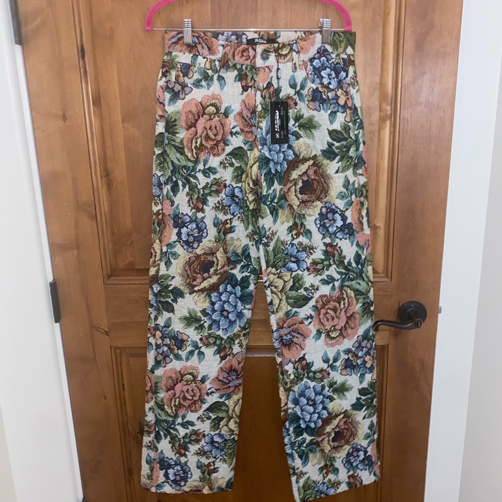 JADED LONDON VINTAGE FLORAL SLOUCHY JEANS SIZE28